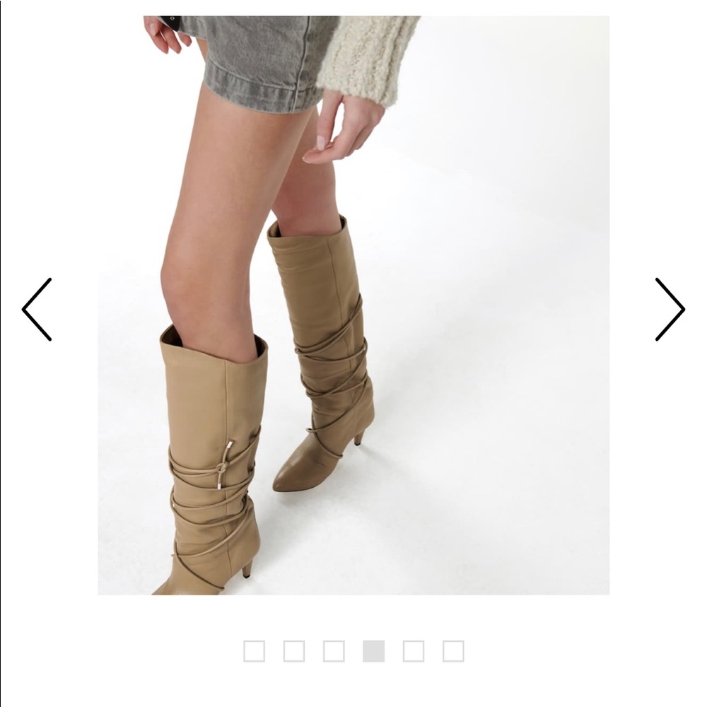 Isabel Marant knee high boots with laces - Picture 3 of 7